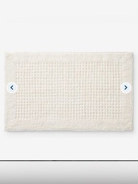 Legends Hotel Mirage Bath Rug- Ecru